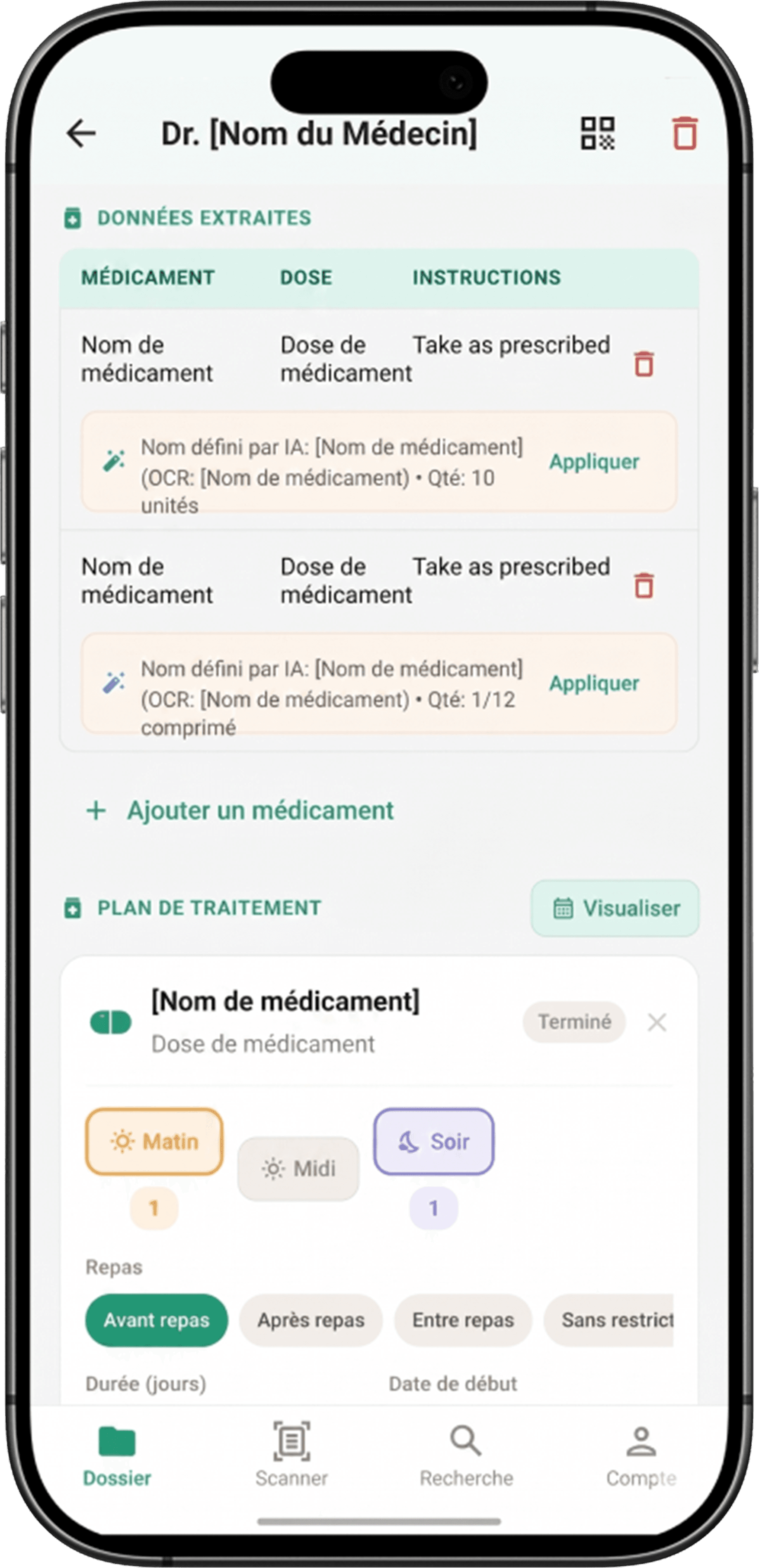 Features: Scan - Caméra avec détection automatique des bords